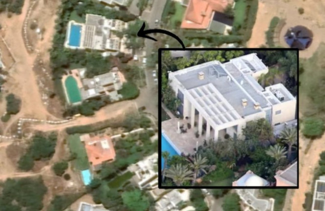 Rumah yang jadi kediaman Benjamin Netanyahu di Yerusalem. (X)